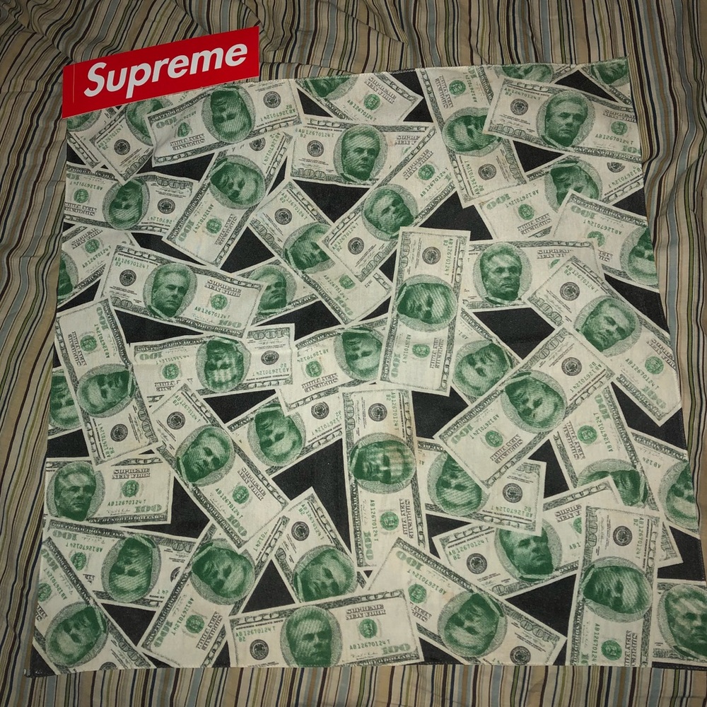 Supreme Money Bandana John Gotti